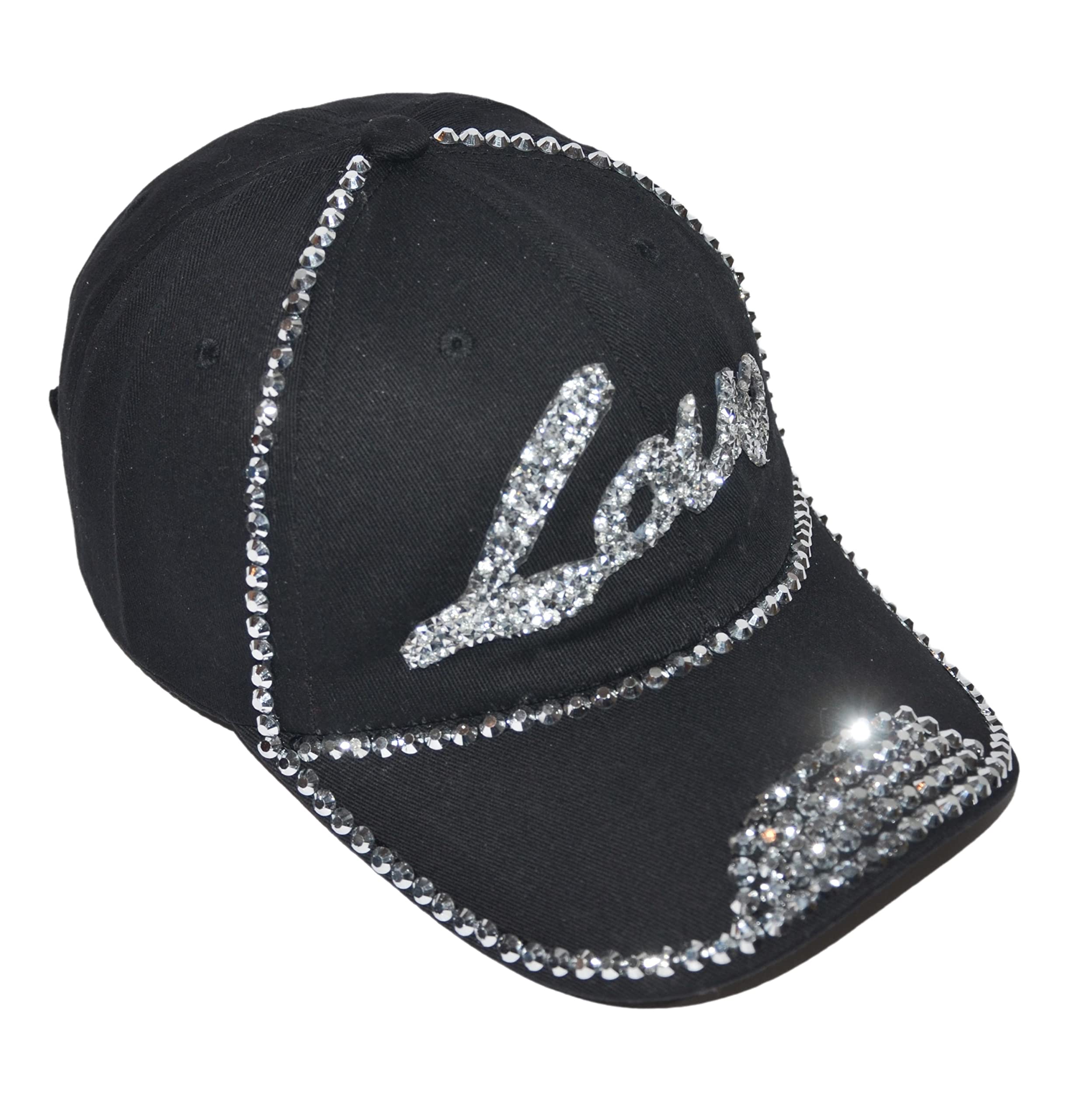 Sparkling Rhinestone Baseball Caps for Women - Stylish Bedazzled & Bejeweled Denim Hats | Trendy Bling Accessories for Parties, Weddings & Casual Outfits