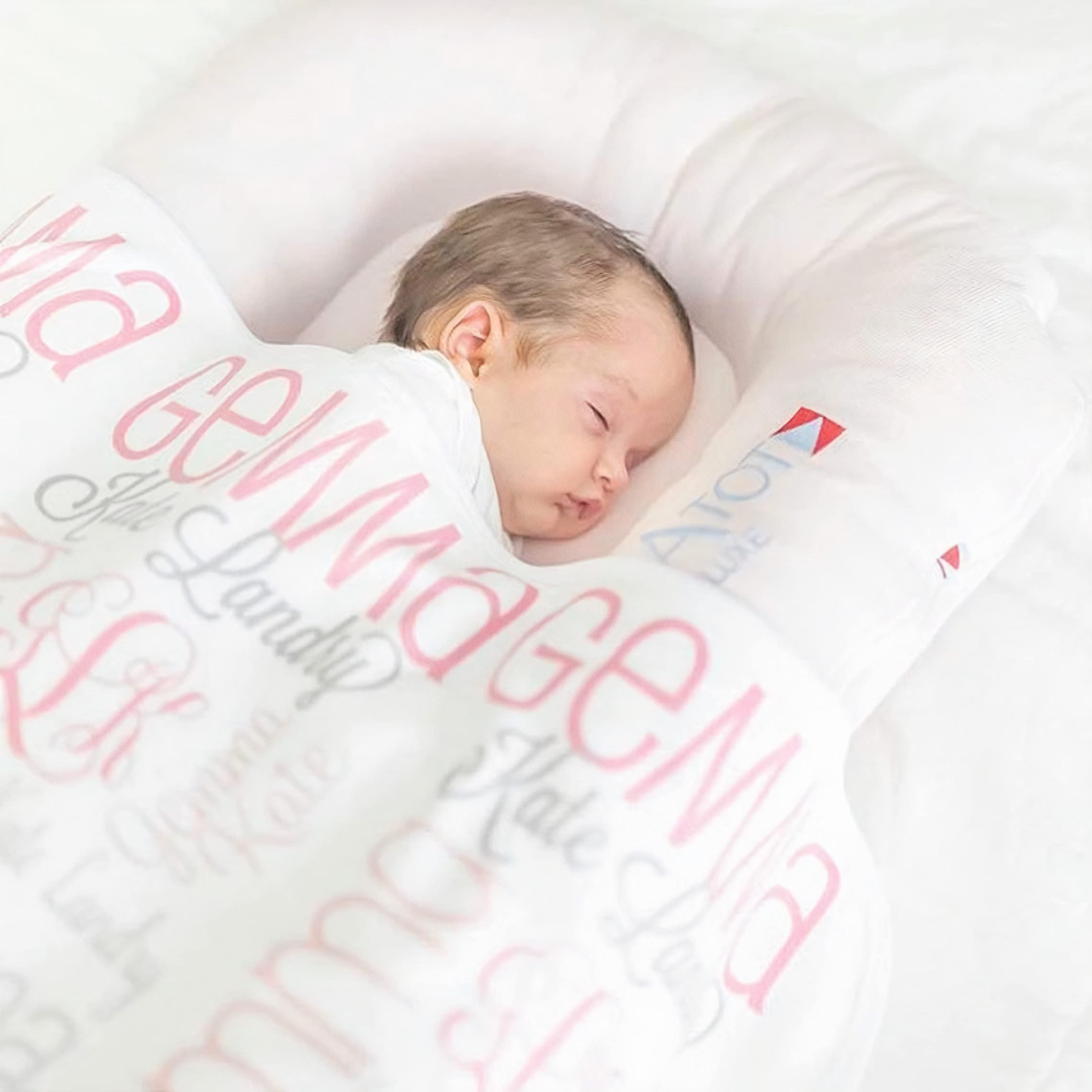 Personalized Baby Blankets with Name - Custom Newborn Gift for Boys & Girls | Baby Shower, Birthday & Christmas