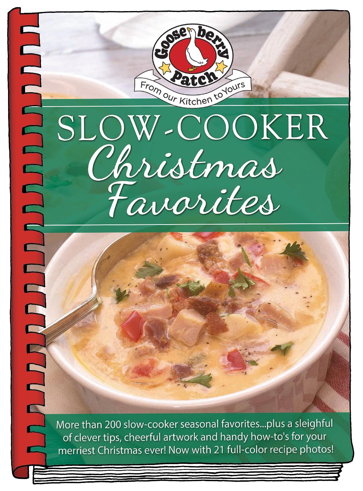 Slow-Cooker Christmas Favorites Cookbook - Holiday Recipes for Festive Dinners & Family Gatherings | Seasonal Cookbook Collection for Cozy Winter Meals