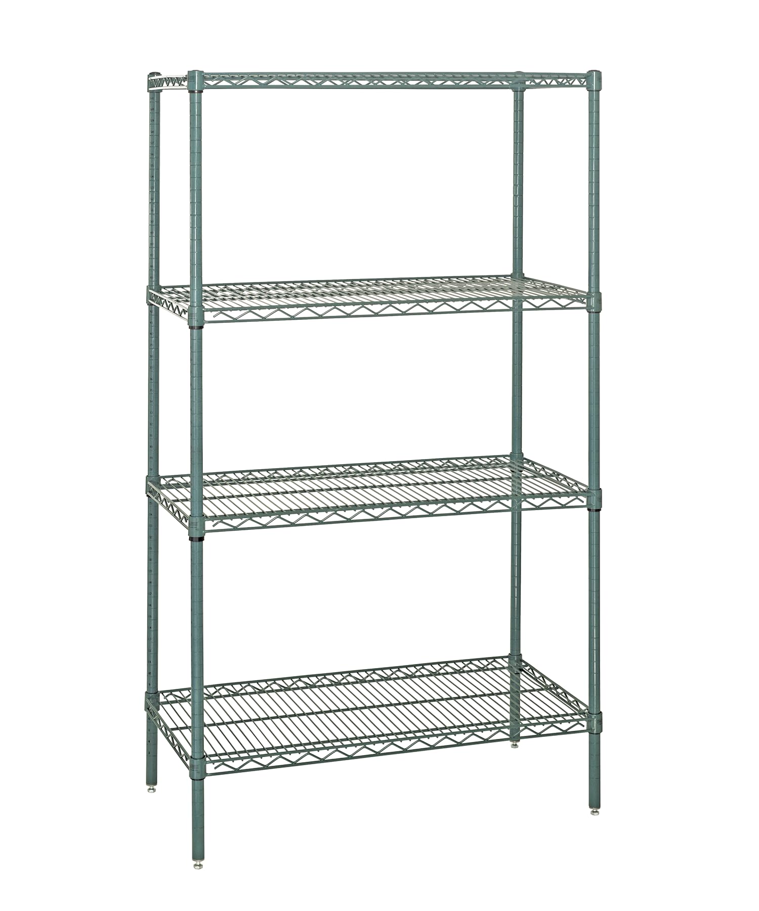Quantum Storage Systems WR86-1460P 4-Tier Wire Shelving Unit - 86