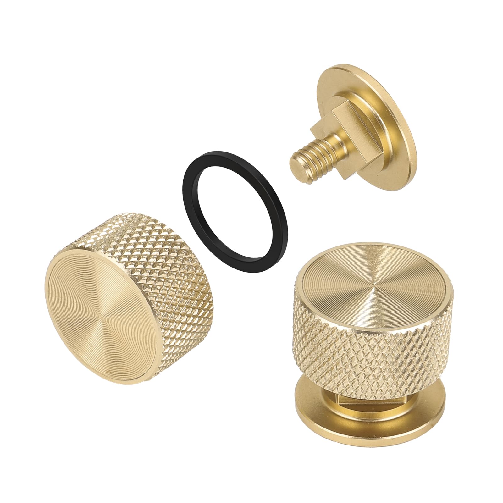 3Mirrors Welding Hood Pipeliner Fasteners - Gold Welding Helmet Headgear Replacement Parts for Professional Welders & DIY Projects - Ideal for Construction, Metal Fabrication & Automotive Repair