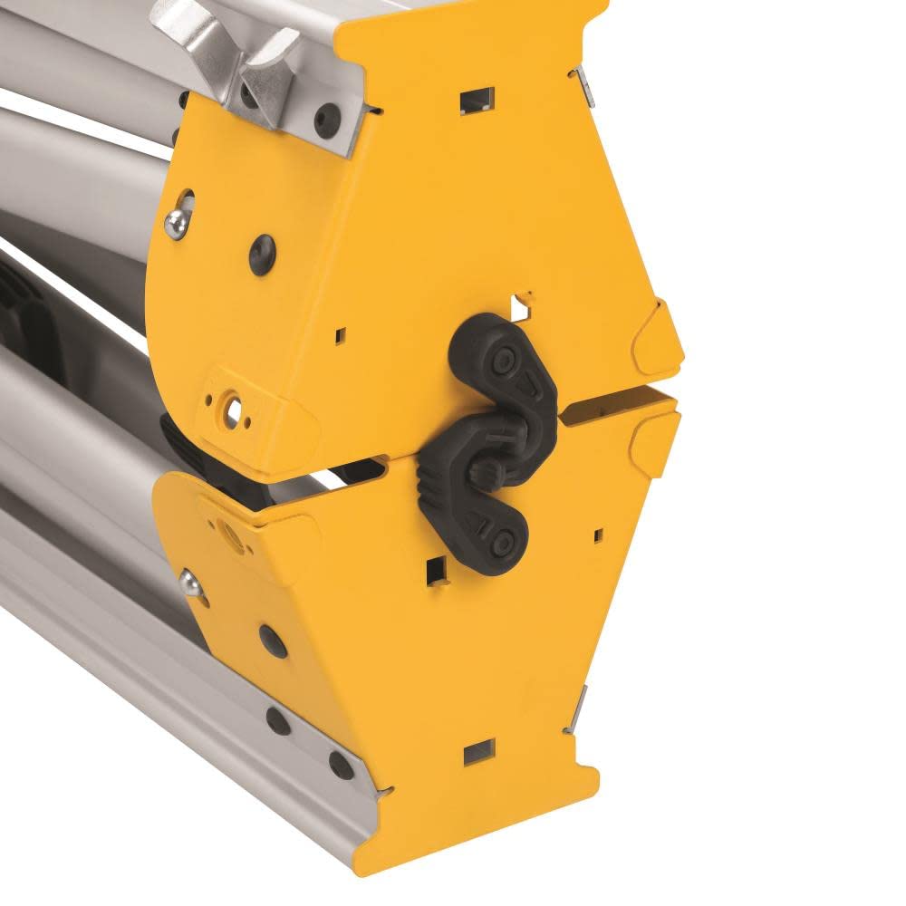 DEWALT Heavy Duty Miter Saw Stand (DWX725) - Silver | Portable Workbench for Woodworking, Construction & DIY Projects