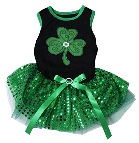 Black/Green Sequins
