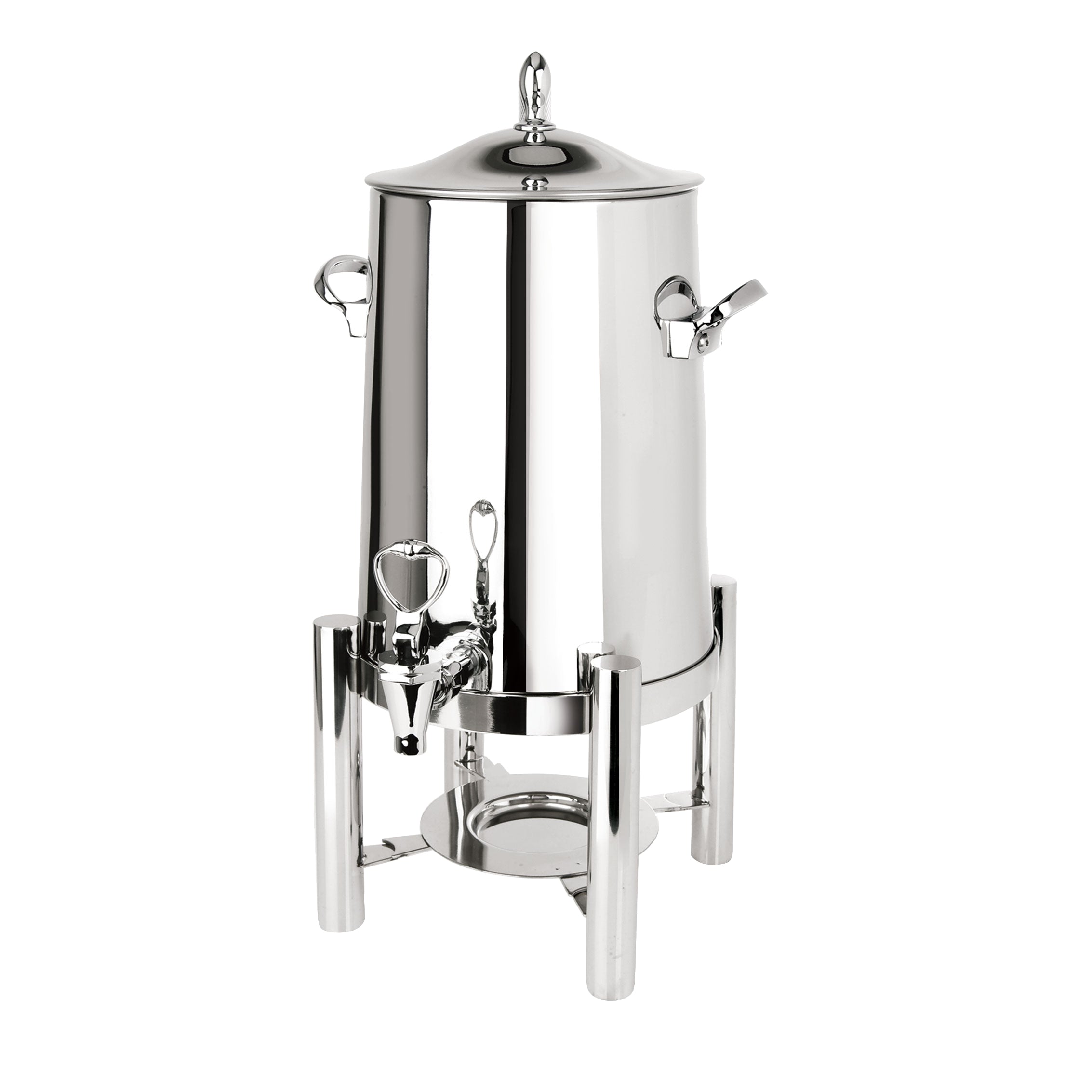 5 Gallon Stainless Steel Coffee Urn with Pillar Design - Perfect for Large Gatherings, Parties, and Catering Events