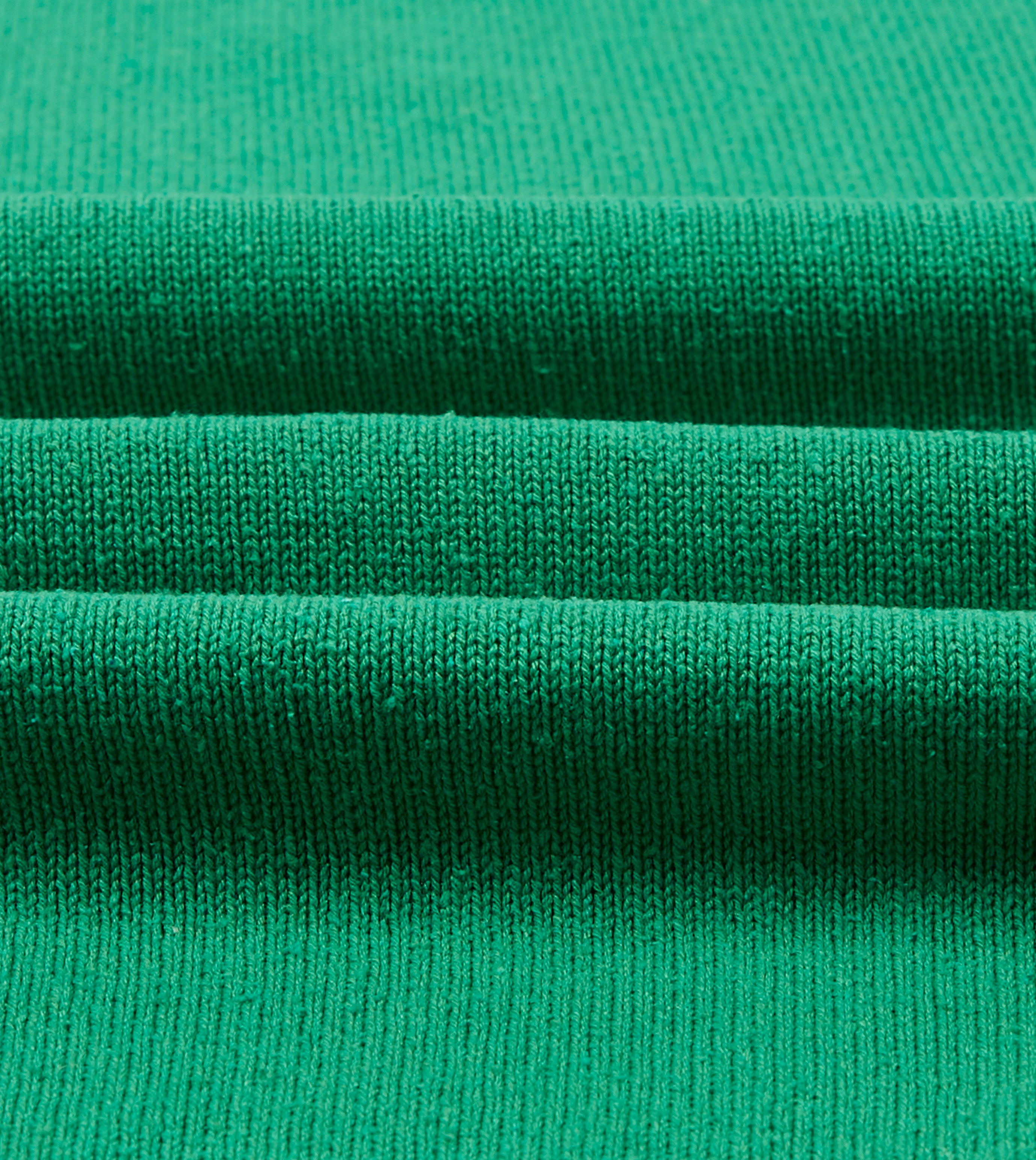 Premium Green Knitted Silk Short Sleeve Polo Shirt for Men - Breathable & Comfortable Summer Casual Wear for Office, Golf & Outdoor Activities