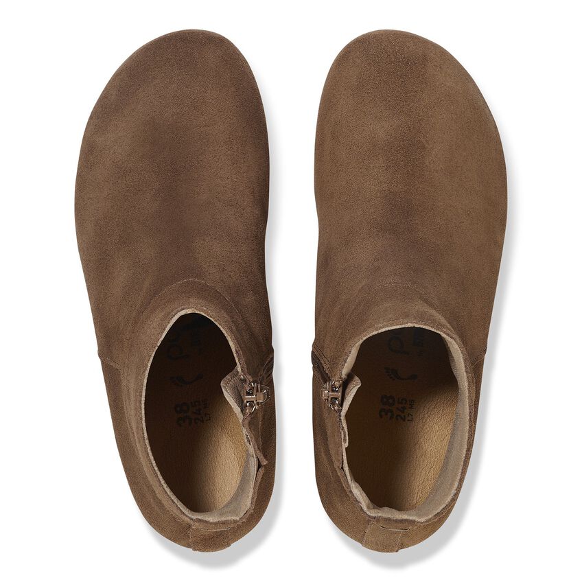 Birkenstock Ebba Suede Leather Sandals for Women - Comfortable Soft Footbed Slides - Perfect for Home, Beach & Casual Outings