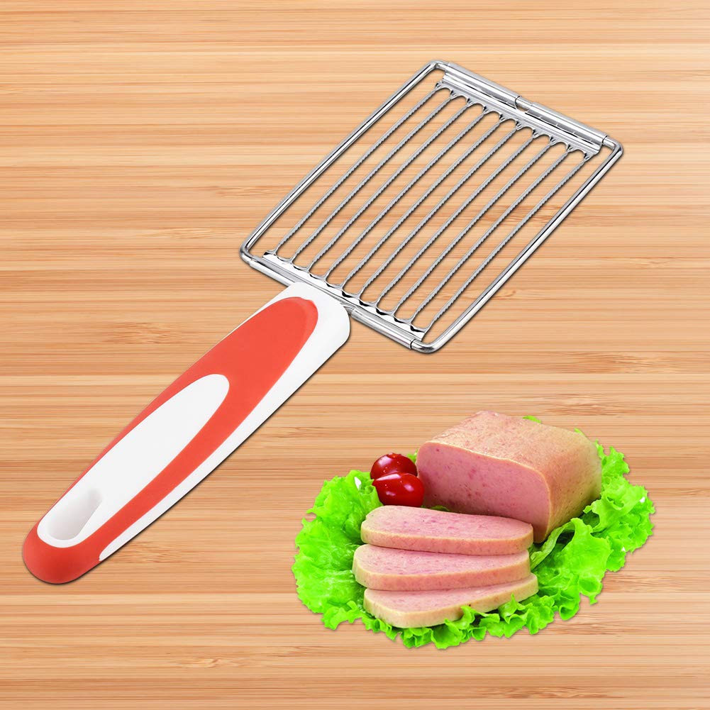 Purple Cheese & Tomato Slicer - Kitchen Food Cutter for Luncheon Prep