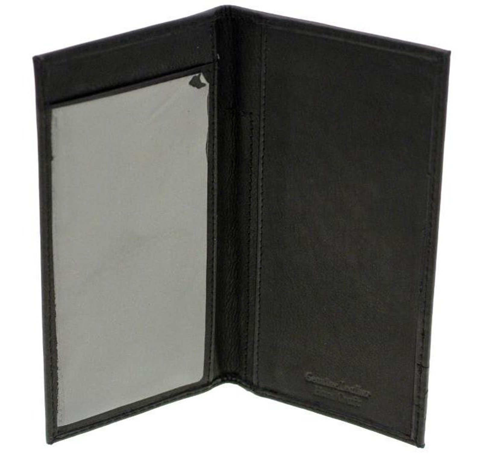 Paul & Taylor Genuine Black Leather Checkbook Cover - Bifold Wallet for Men & Women - Perfect for Business, Travel & Everyday Use