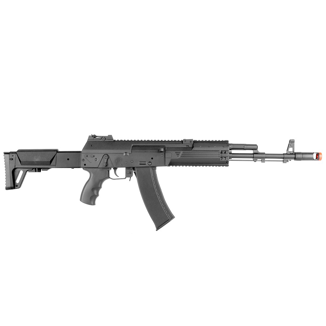 BBTAC AK-47 Electric Airsoft Rifle - Full Auto AEG with Battery, Charger & Magazine - Shoots 6mm BBs - Perfect for Airsoft Battles, Tactical Training & Outdoor Shooting Games