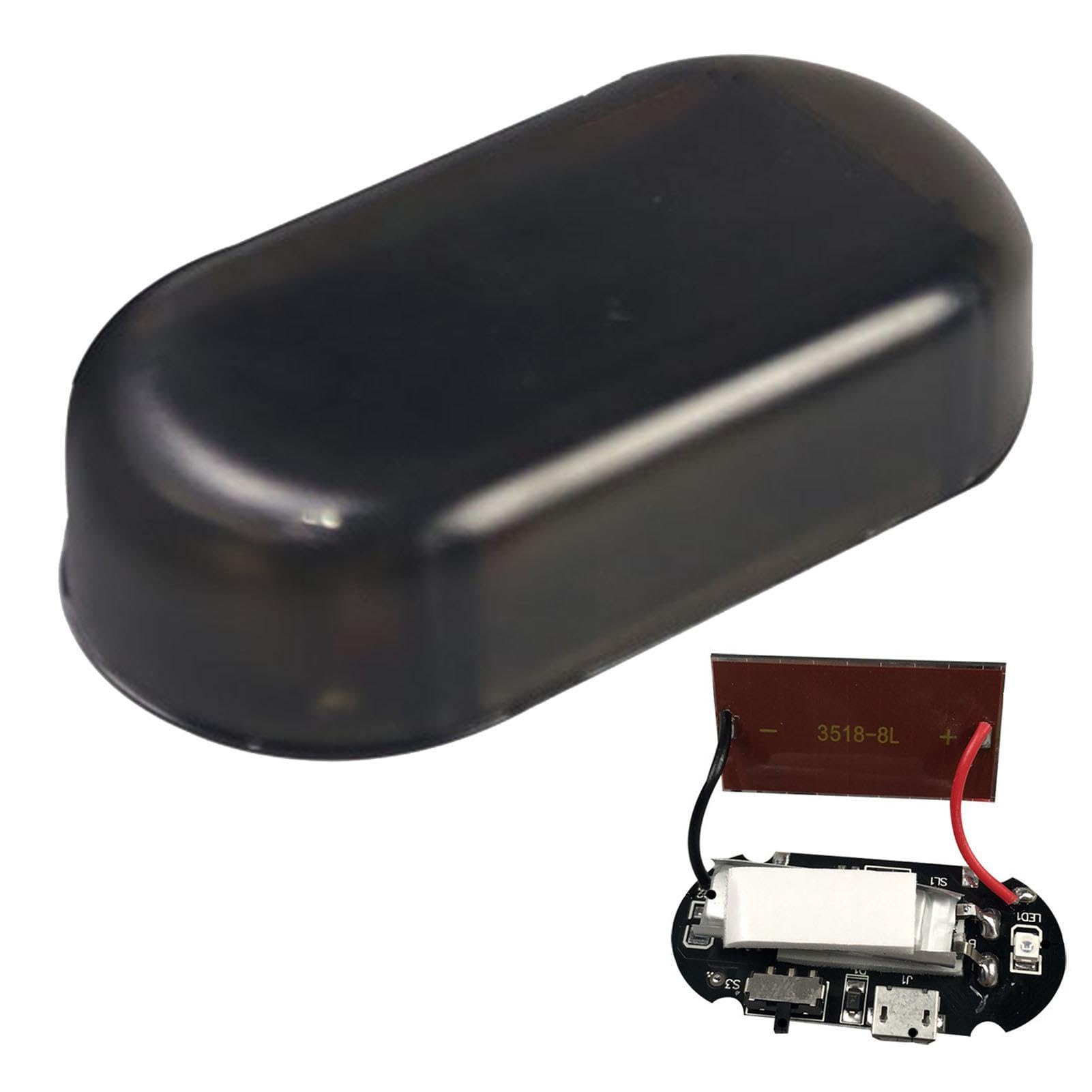 Fake Car Alarm Light - LED Simulation Security Lamp for Anti-Theft Protection | Realistic Blinking Warning Light for Vehicle Security | Perfect for Parking Lots, Garages & High-Crime Areas