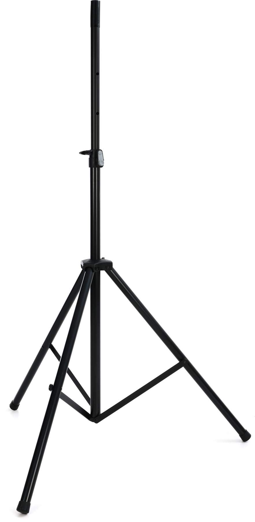 K&M 21472 Heavy Duty Adjustable Tripod Speaker Stand - 6.6ft Tall, Black | Perfect for PA Systems, DJ Equipment, Live Performances & Outdoor Events