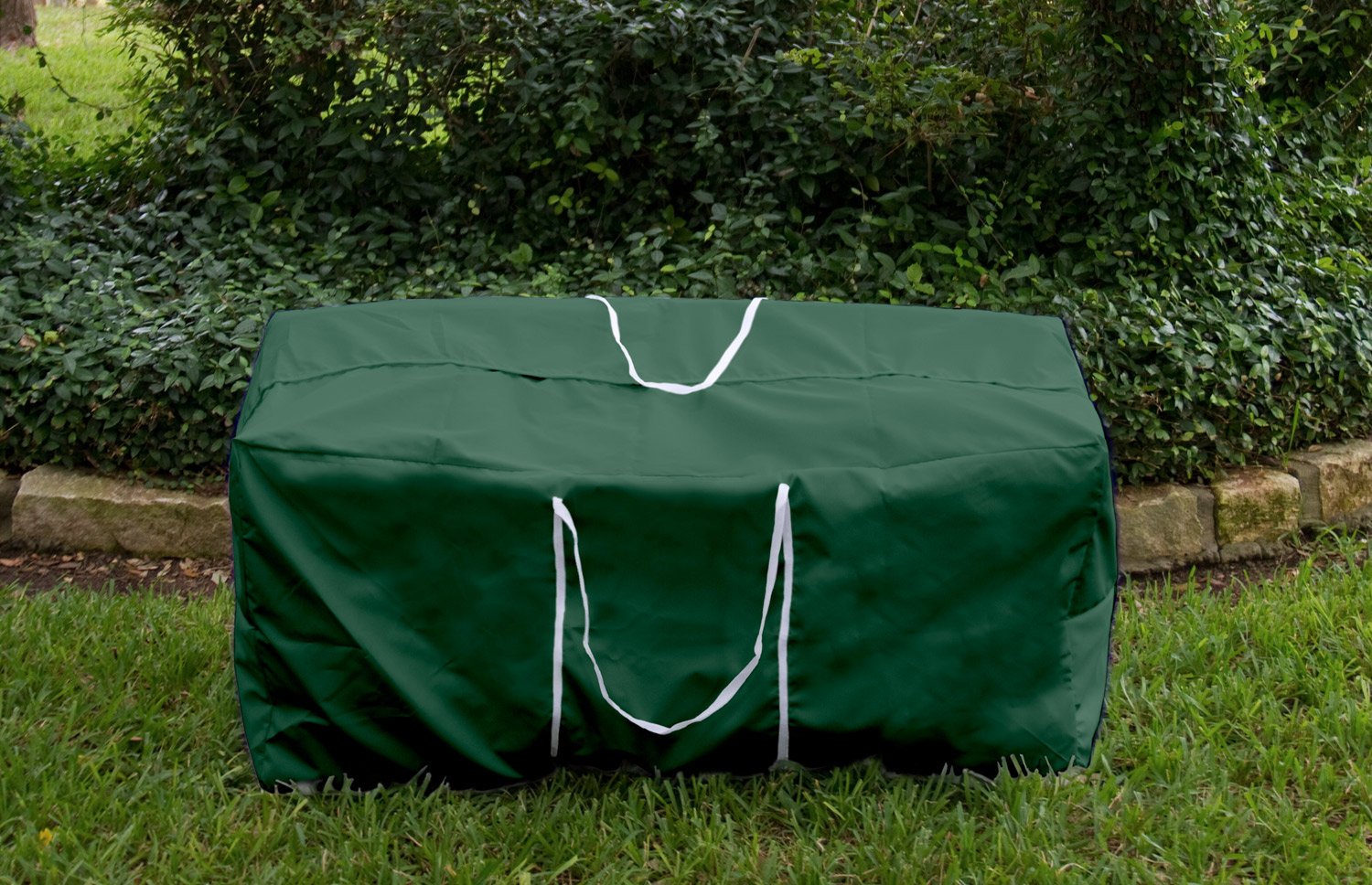 Weathermax 63450 Waterproof Outdoor Cushion Storage Bag - Forest Green, 49