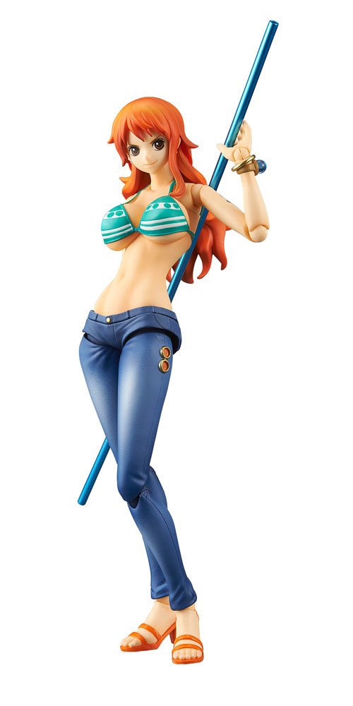 Megahouse One Piece Nami Variable Action Hero Figure - Anime Collectible for Display & Gifts - Perfect for Fans, Home Decor, and Office Showcase