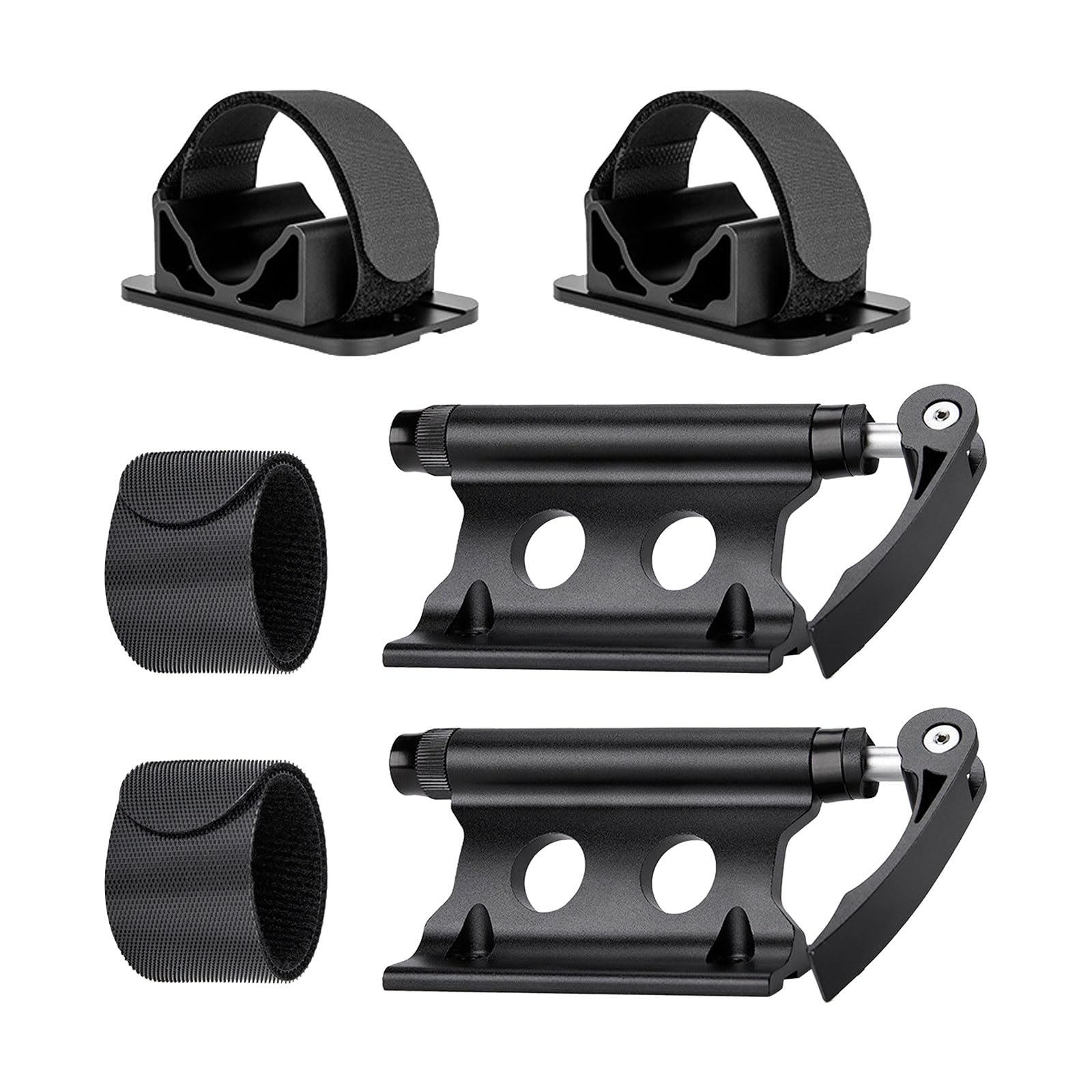 2PCS Triangle Bike Fork Mount Hitch Rack with 9mm Quick Release - Bicycle Car Roof Mount Rack for Vehicles, Truck, Pickup, Trailer & Vans - Perfect for Road Trips, Camping & Outdoor Adventures