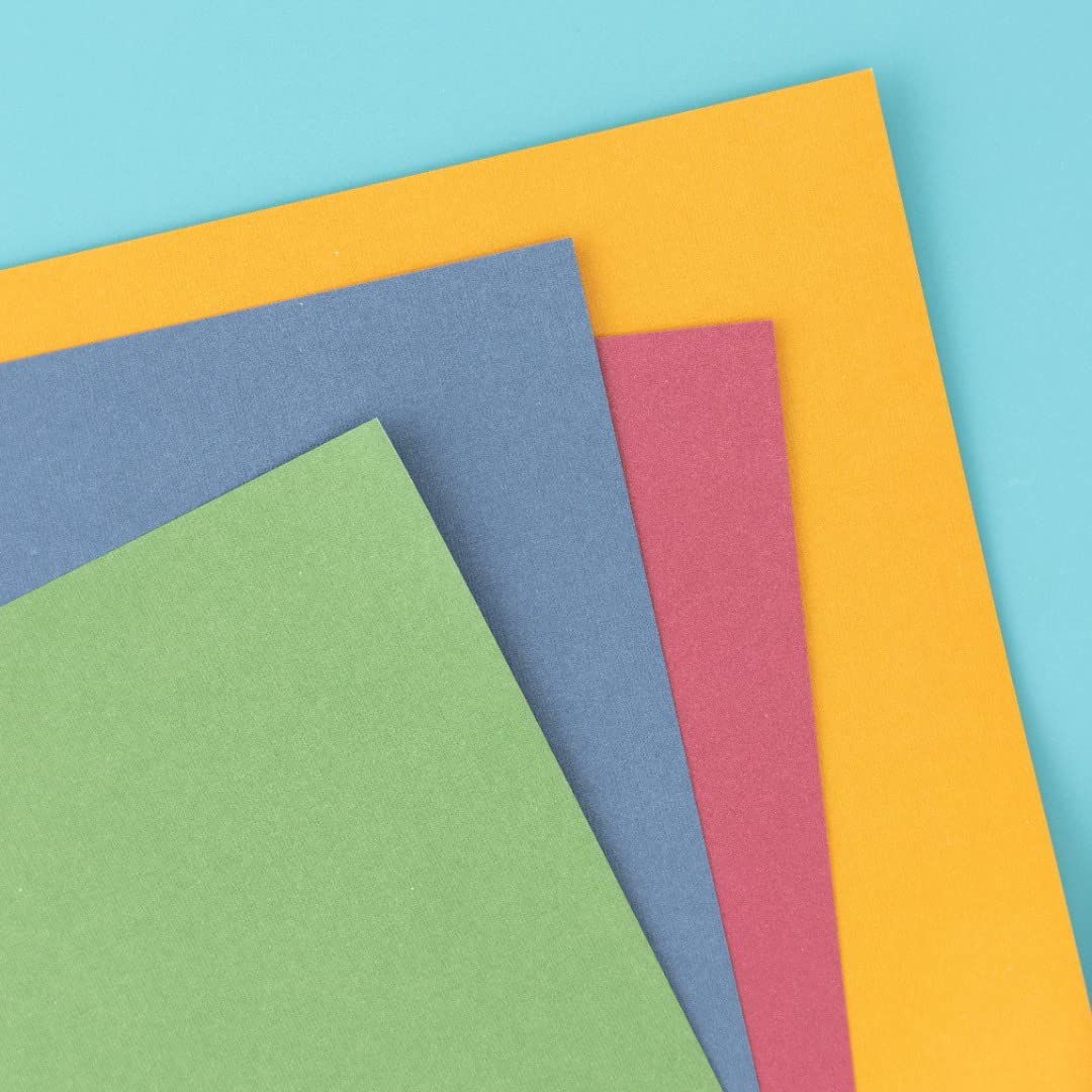 Premium DCWV Double Sided Textured Cardstock Paper - 58 Sheets, 12x12 Inches - Scrapbooking, Card Making, DIY Crafts & Home Decor Projects