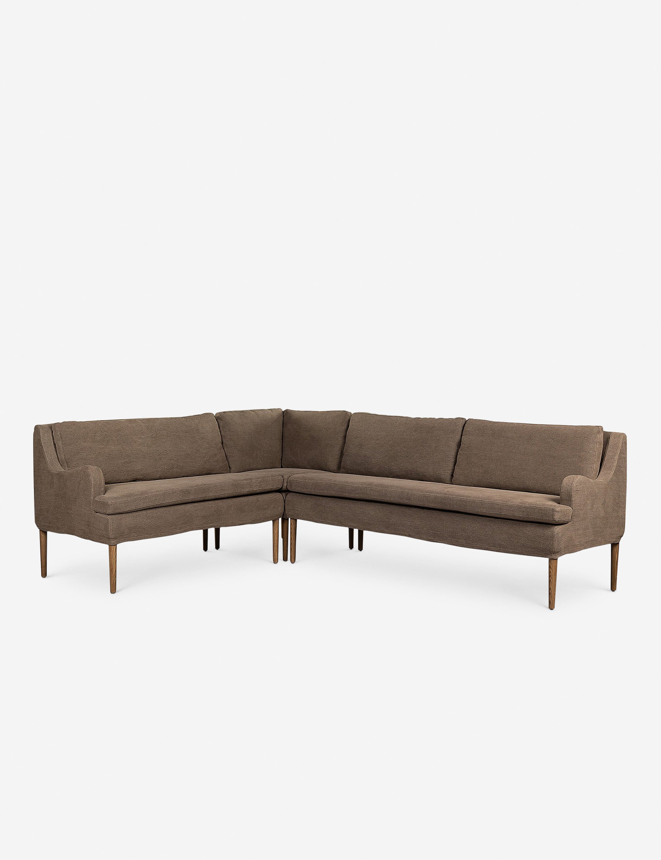 Aurelia Dining Banquette by Amber Lewis x Four Hands - Modern Upholstered Bench for Dining Room, Kitchen Nook & Entryway - Stylish Seating Solution for Home Decor