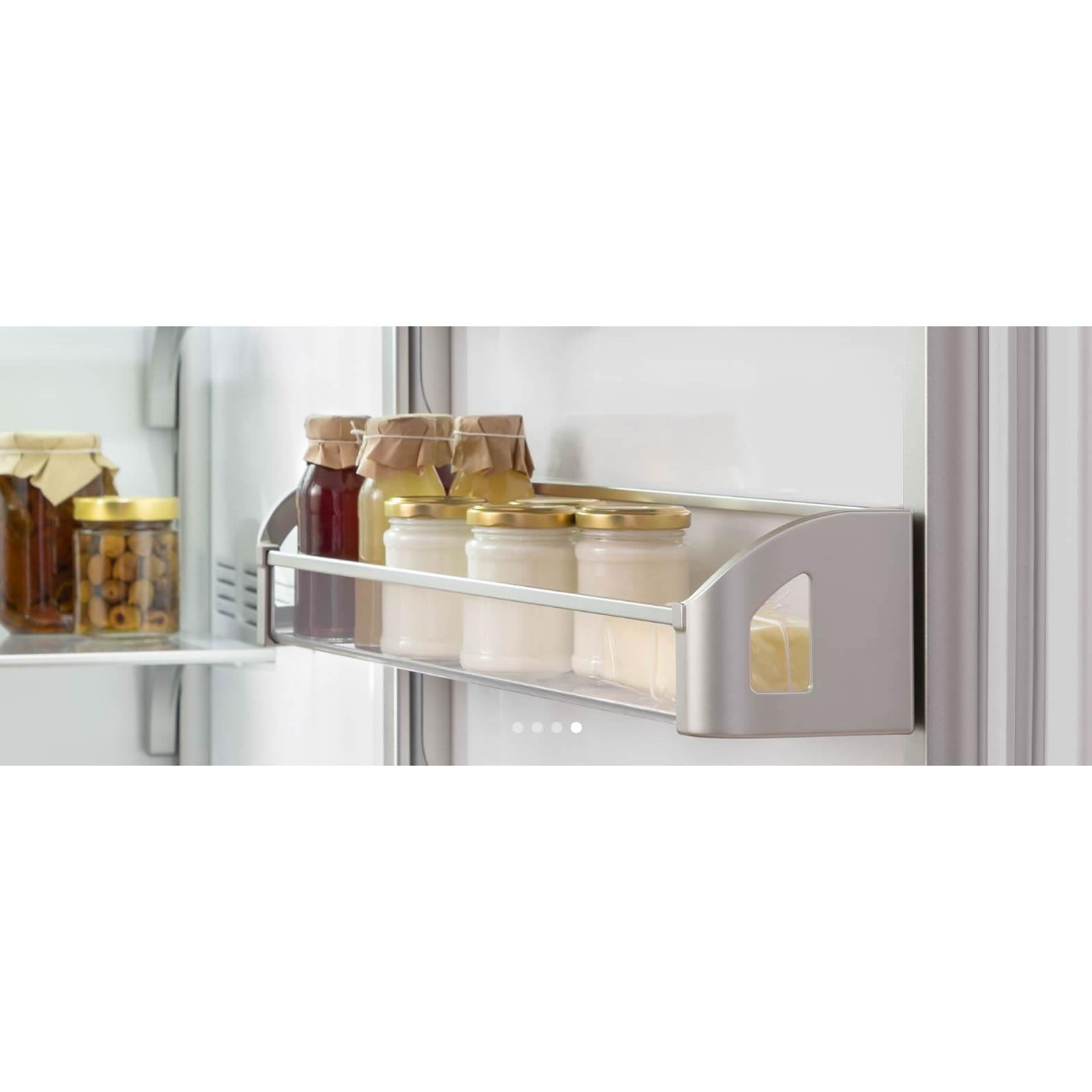 Bertazzoni 24-Inch Built-In All Refrigerator - 13.0 cu.ft Capacity, LED Lighting, Stainless Steel (Model REF24RCPRR/23) - Perfect for Modern Kitchens & Open-Concept Homes