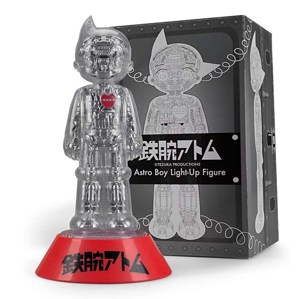 Astro Boy Light Up Collectible Figure by Tezuka Productions - Anime LED Night Light for Home Office Decor & Manga Fan Gift
