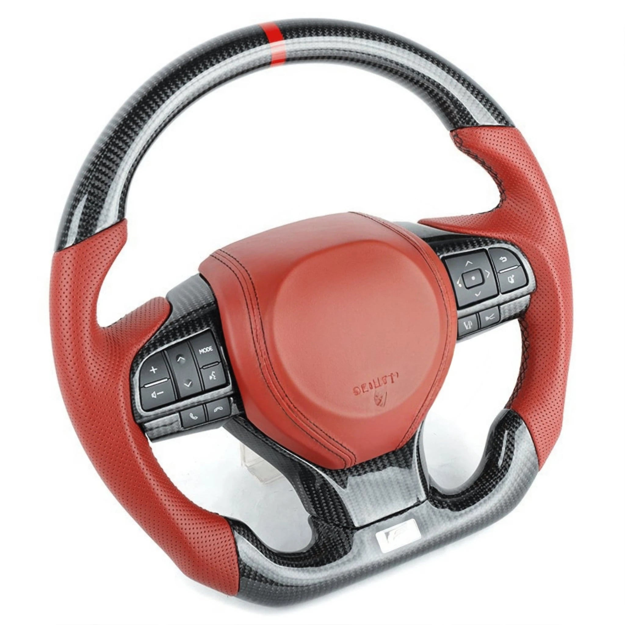 Custom Carbon Fiber Steering Wheel for Lexus GS, RX, LX (2016-2023) - Premium Upgrade for Sporty Driving & Luxury Interior Enhancement
