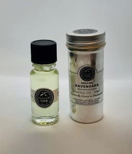 **NHR Organic Ravensara Essential Oil (Ravensara aromatica) - 500ml Pure Therapeutic Grade for Aromatherapy, Relaxation & Immune Support**    *(Use for diffusers, massage oils, skincare, and natural home remedies)*