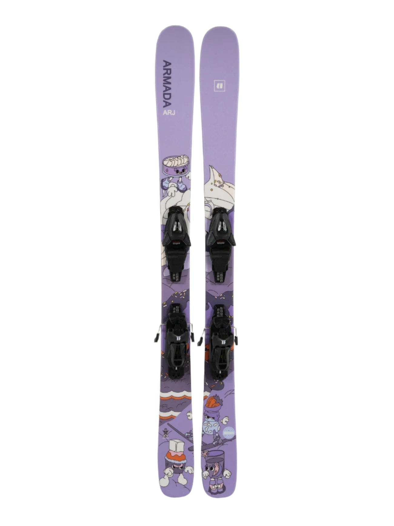 **Armada Junior's ARJ Skis with C5 Bindings 2025 – Kids' All-Mountain Skis for Powder & Groomed Runs – Perfect for Young Skiers & Beginners**