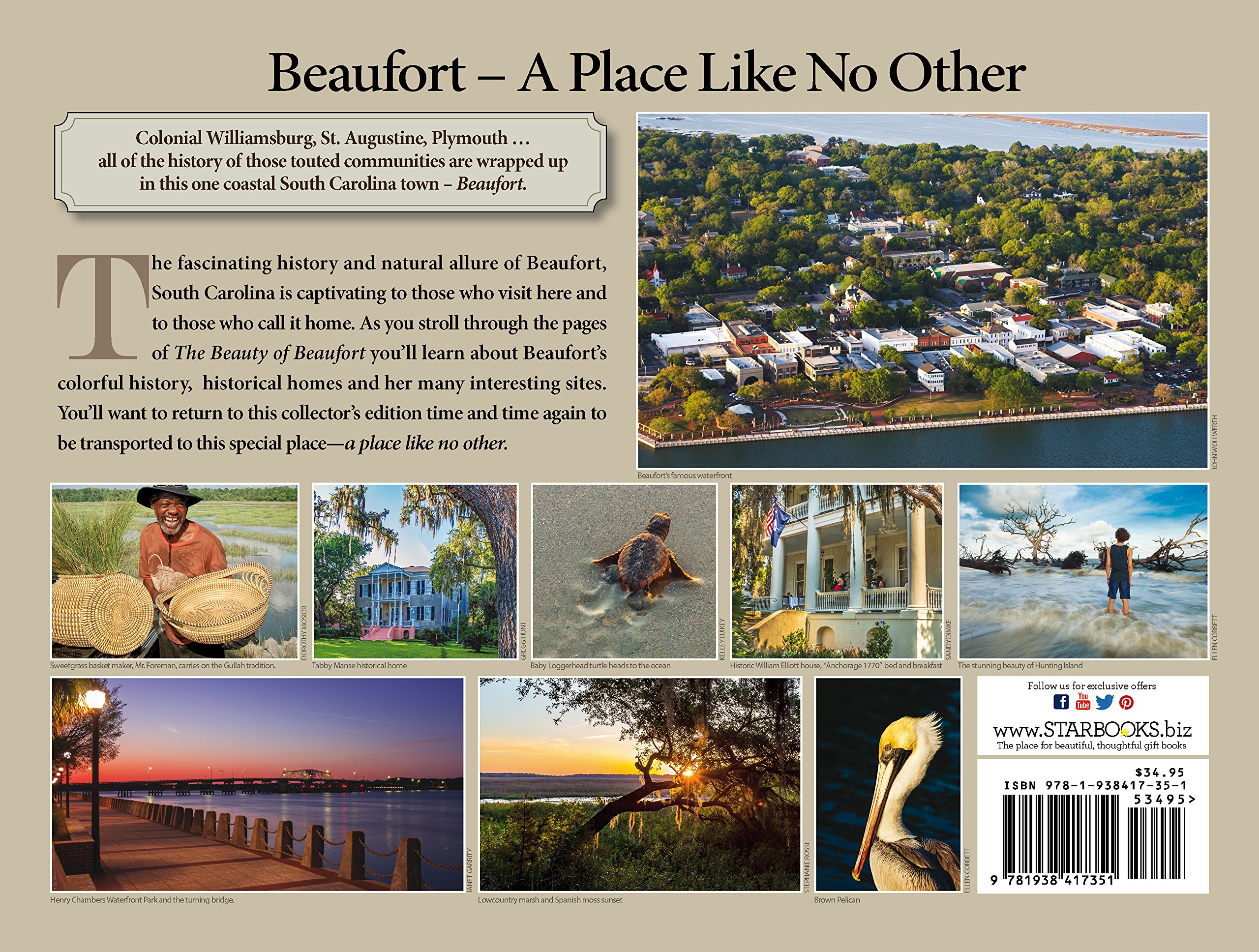 The Beauty of Beaufort - Stunning Coastal Photography Coffee Table Book | Perfect Gift for Home Decor, Beach Lovers & Travel Enthusiasts