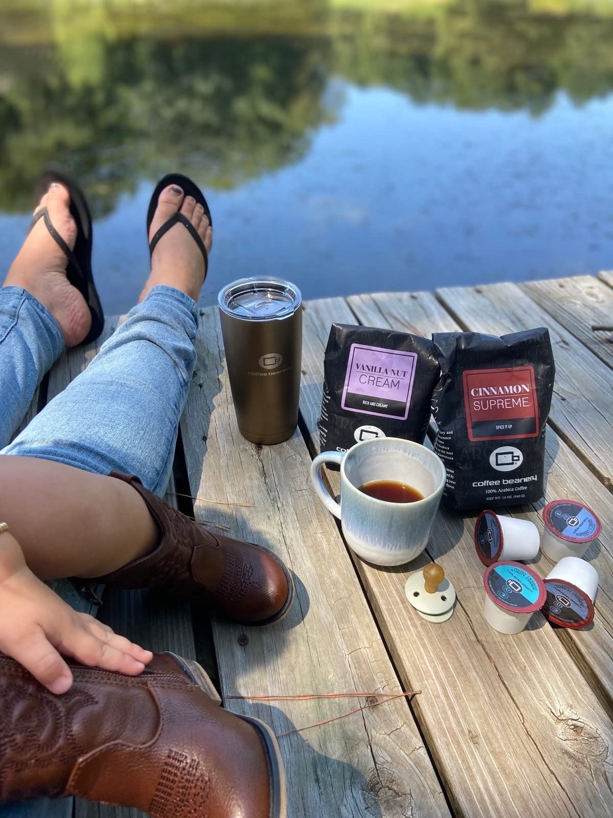 Premium Cinnamon Supreme Flavored Arabica Coffee - Medium Roast, 12oz Bag, Finely Ground for Perfect Brewing | Ideal for Morning Boost, Office Break & Cozy Evenings