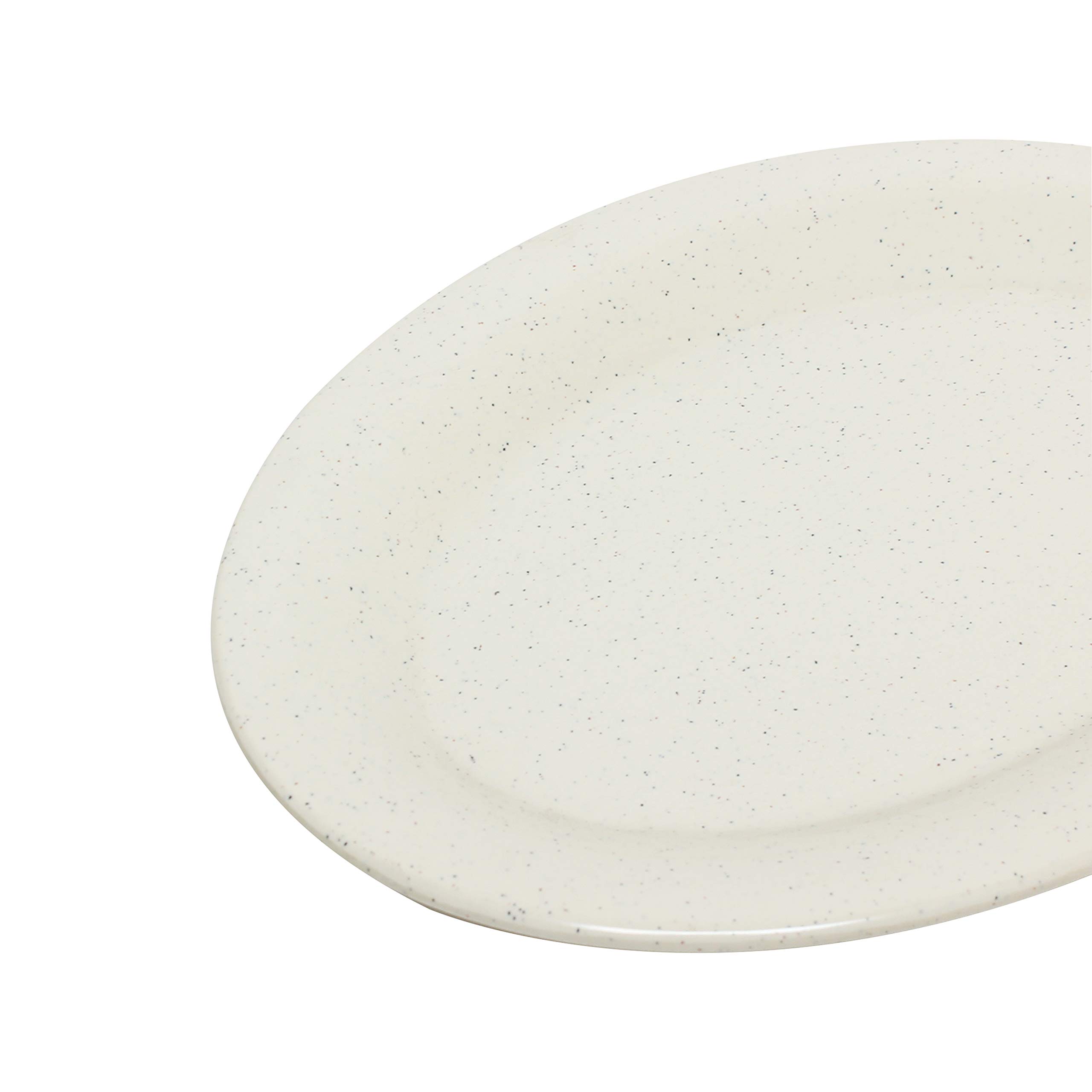 Premium Melamine Dinnerware Platter Set - San Marino Collection, 16.25