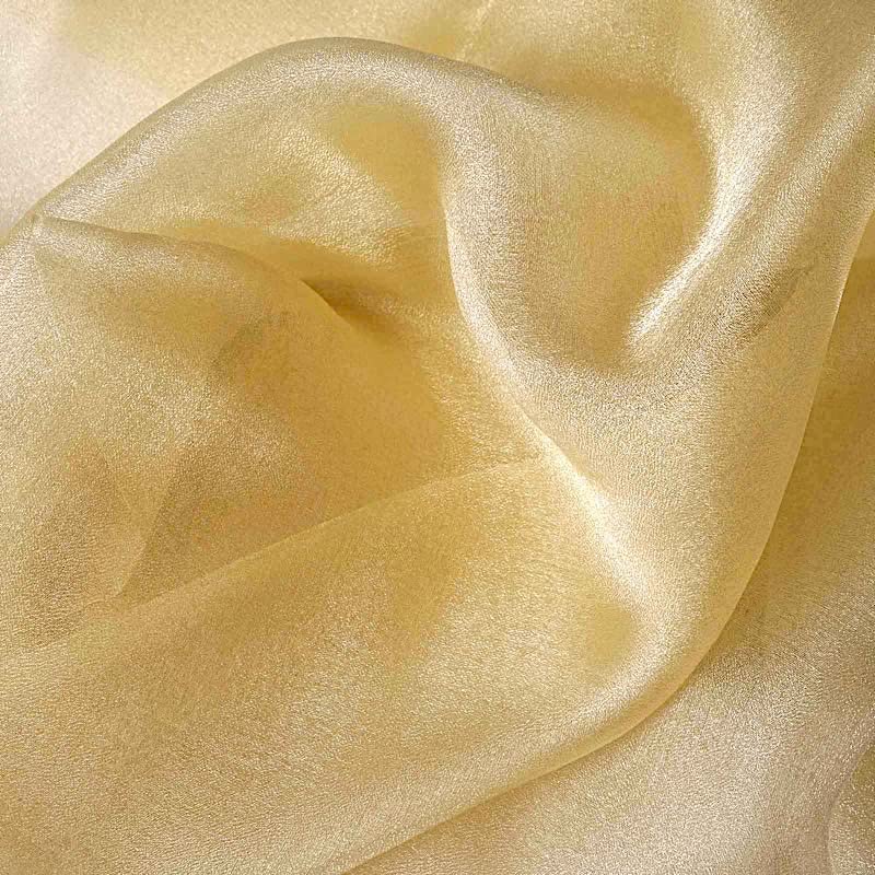 50 Champagne Extra Wide Premium Chiffon Chair Sashes - Elegant Wedding Decor for Ceremony & Reception, Party Table Decoration, Bridal Shower Decorations