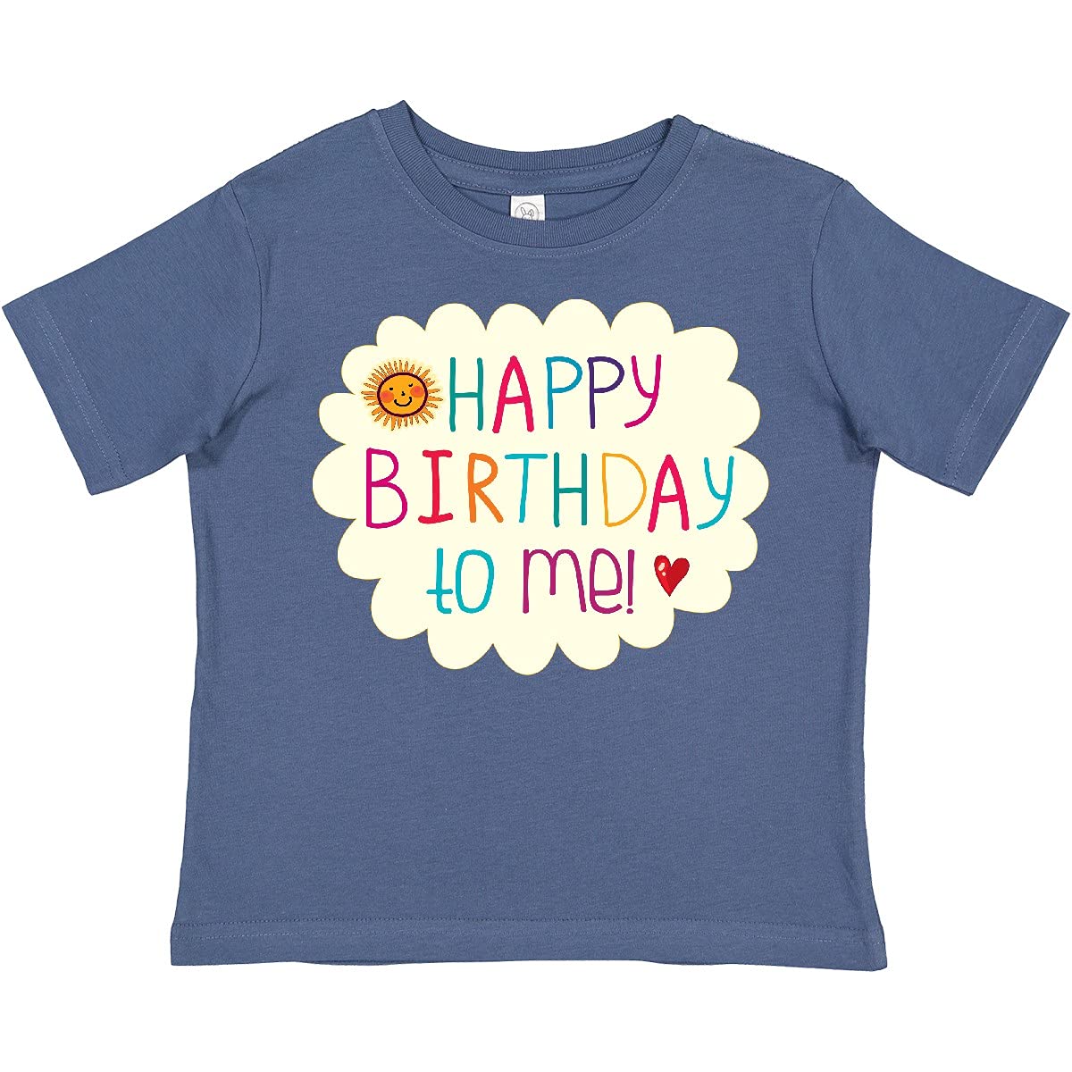 Inktastic Happy Birthday to Me Toddler T-Shirt - Cute Birthday Outfit for 1-3 Year Olds - Perfect for Birthday Parties, Photo Shoots & Special Celebrations