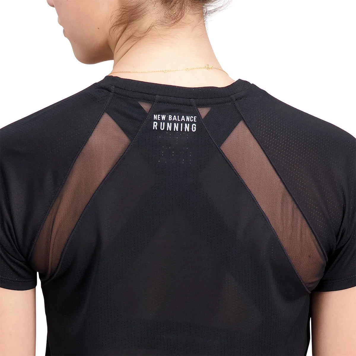 New Balance Impact Run Short Sleeve Women's Running Shirt - Lightweight Moisture-Wicking Activewear for Jogging, Gym & Outdoor Workouts