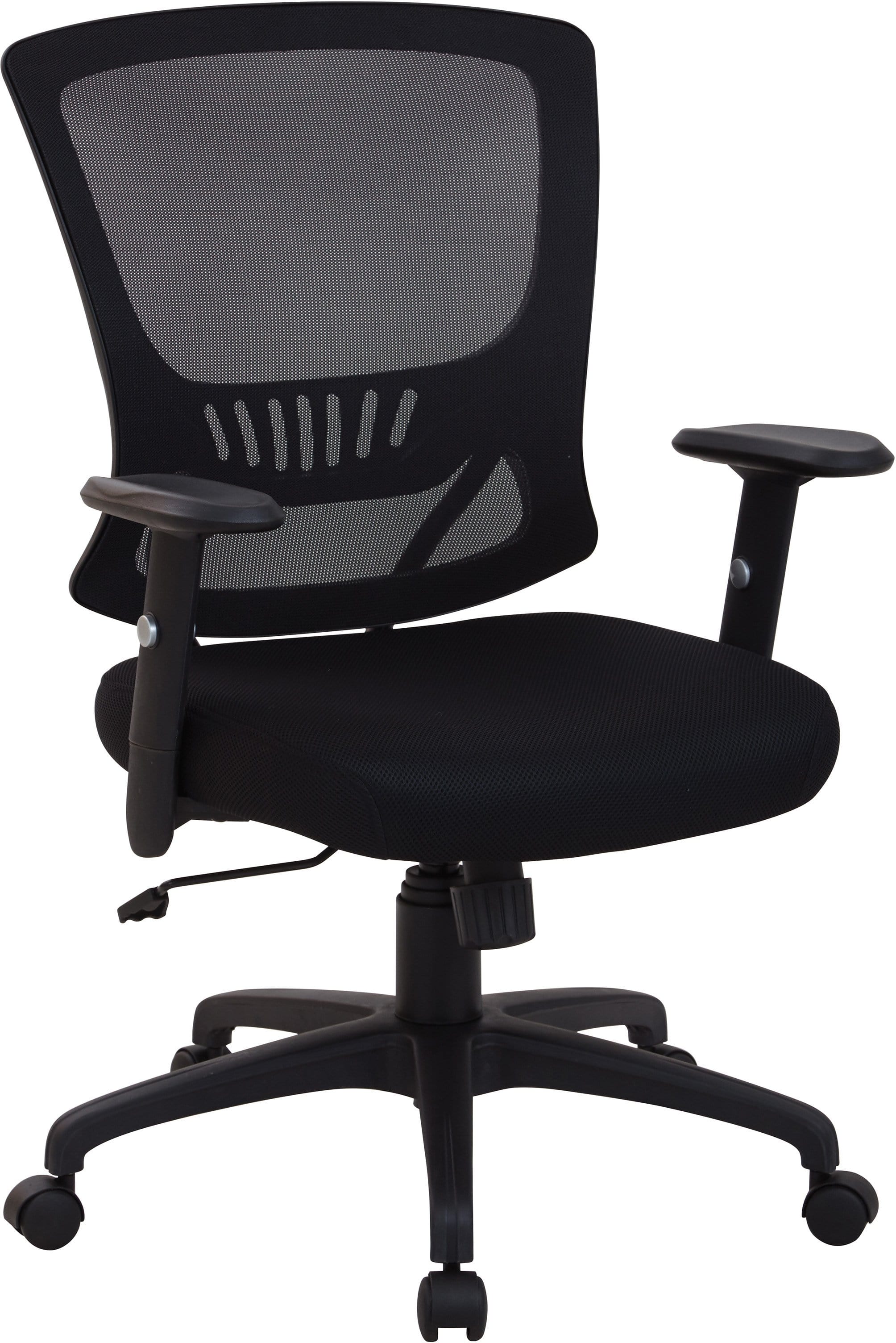 Office Star Work Smart™ Ergonomic Mesh Task Chair with Locking Tilt - Adjustable Height & Breathable Back Support [EM91027] - Perfect for Home Office & Corporate Workspaces