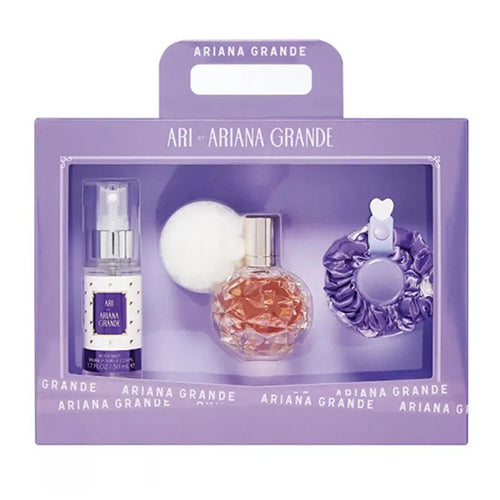 Ariana Grande Women's 3-Piece Gift Set - Perfume, Body Lotion & Shower Gel | Perfect Birthday, Anniversary & Valentine's Day Gift for Her
