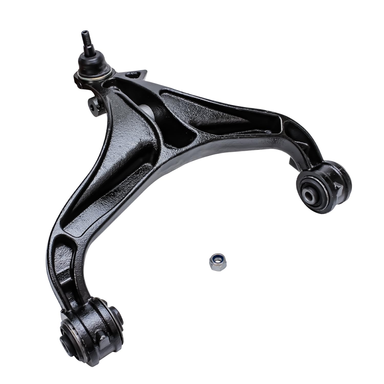 Detroit Axle Front Lower Control Arm with Ball Joint - Compatible with 2008-2012 Jeep Liberty & 2007-2011 Dodge Nitro - Driver Side Replacement Part | Perfect for Off-Roading, Daily Commuting & Smooth Ride Maintenance