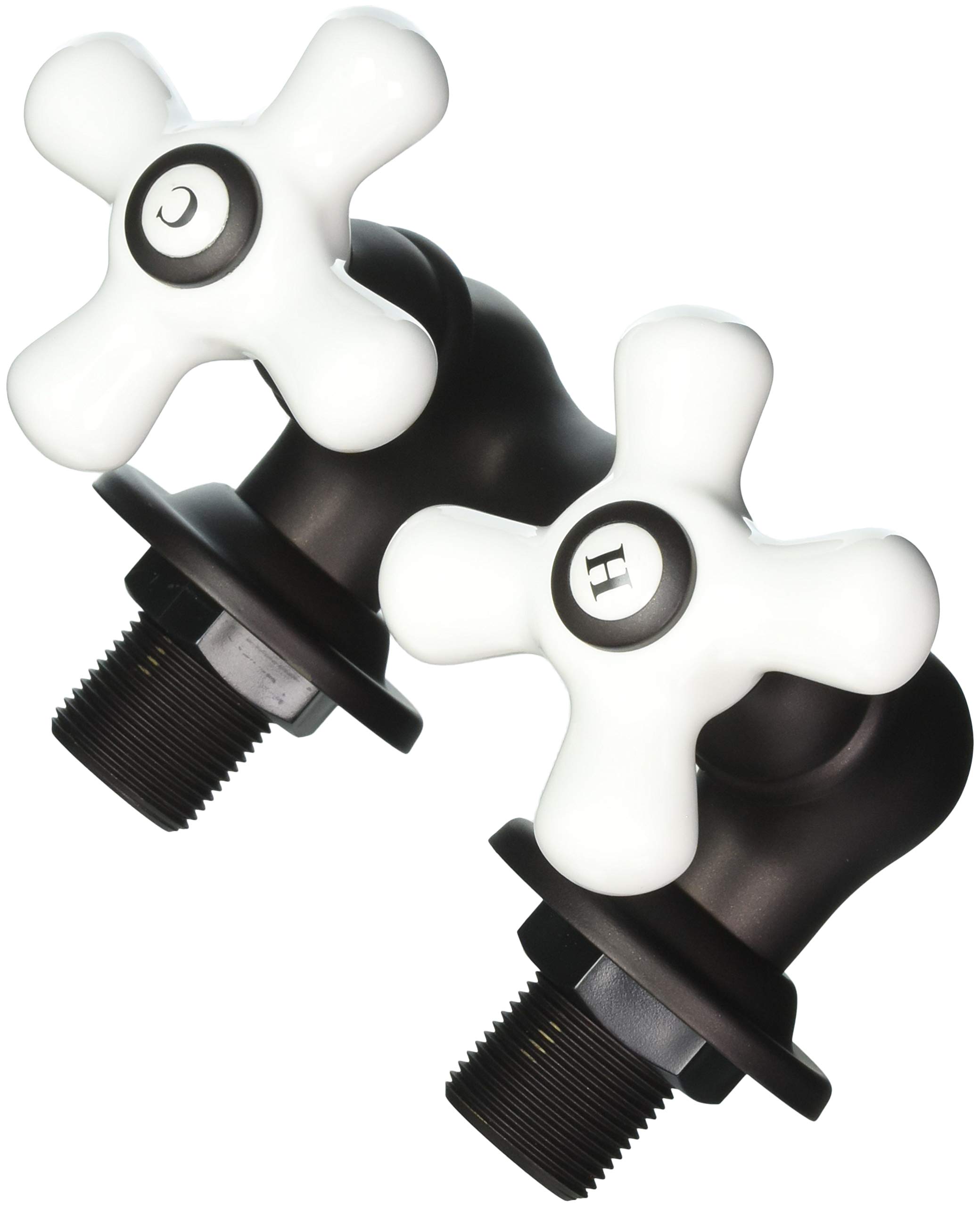 St. Louis Wall Mount Clawfoot Tub Faucet - Oil Rubbed Bronze Finish - 4-3/4