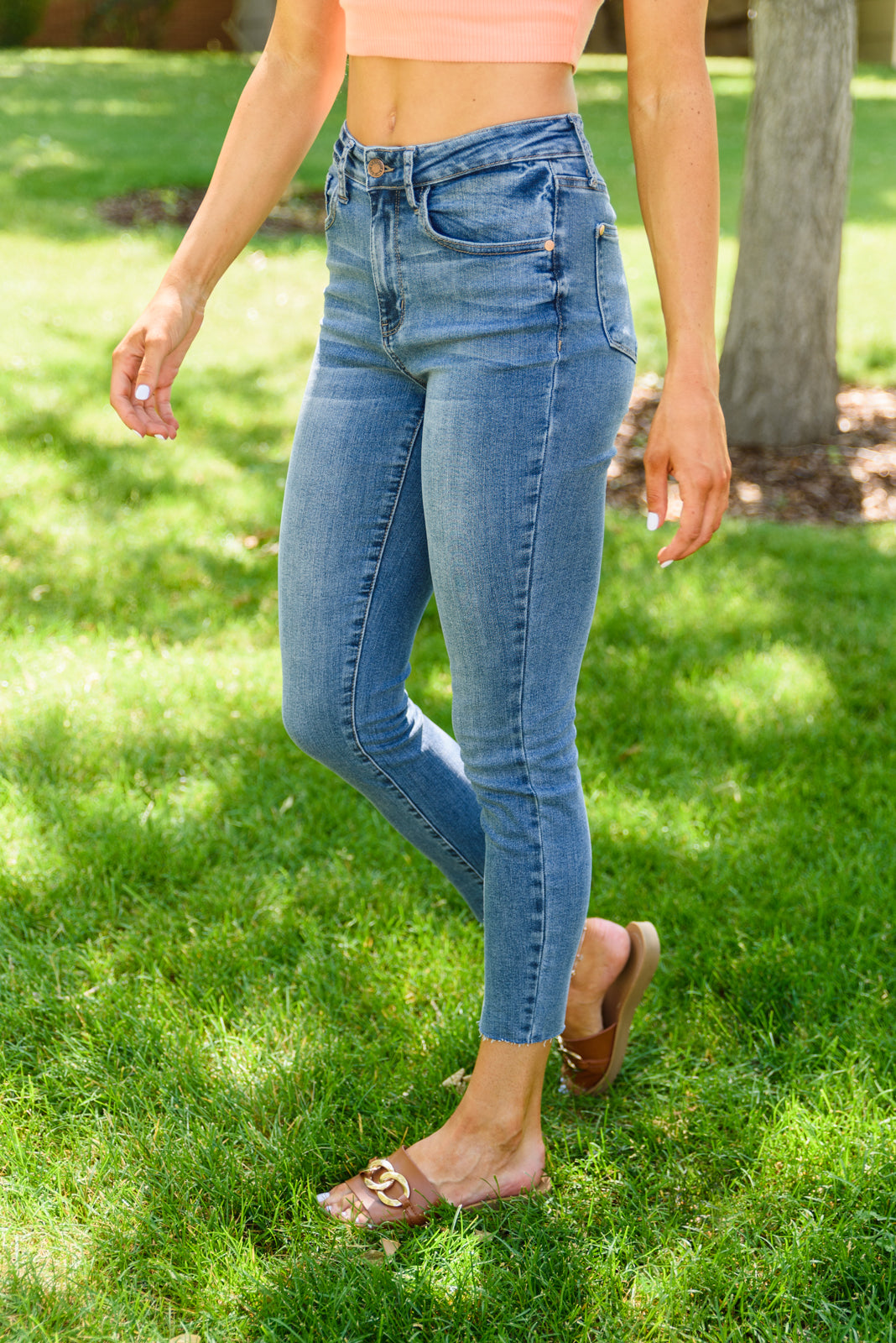 Becca High Waisted Embroidered Pocket Relaxed Jeans for Women - Comfortable Stretch Denim Pants for Casual Wear & Everyday Outfits