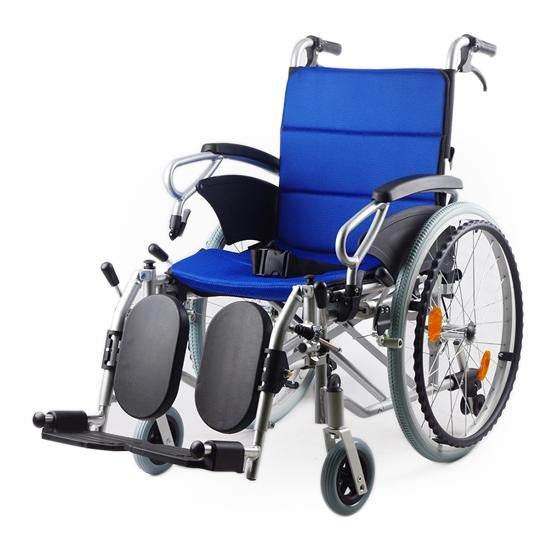 Lightweight Aluminum Elevating Wheelchair - Portable and Adjustable Mobility Aid for Seniors & Disabled - Ideal for Home Use, Travel, and Outdoor Activities