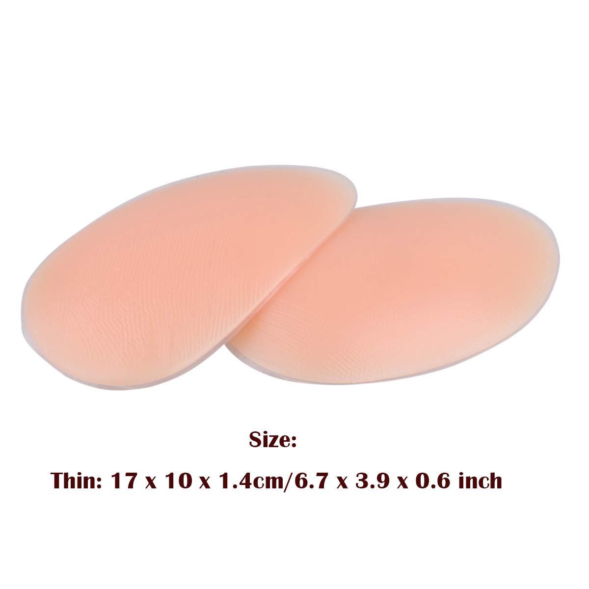 iEFiEL Silicone Butt Pads for Women - 1 Pair Buttocks Enhancer & Push Up Padding - Comfortable Hip Enhancer for Shapewear, Lingerie, Yoga Pants & Everyday Wear