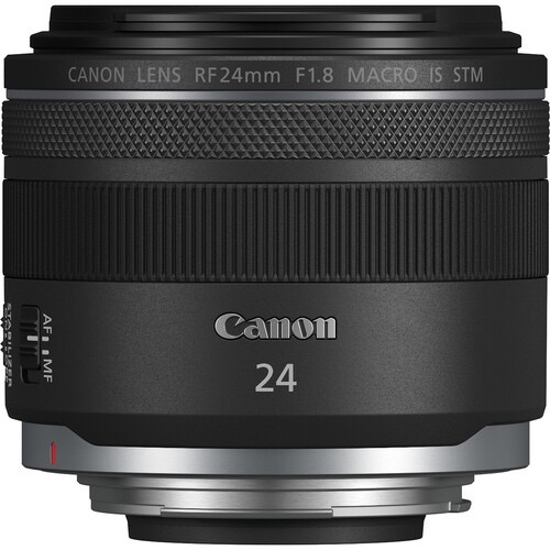 Canon RF 24mm f/1.8 Macro IS STM Lens - Wide-Aperture Prime Lens for Portraits, Landscapes & Low-Light Photography | Compatible with Canon EOS R Cameras | Perfect for Travel, Street & Macro Shooting