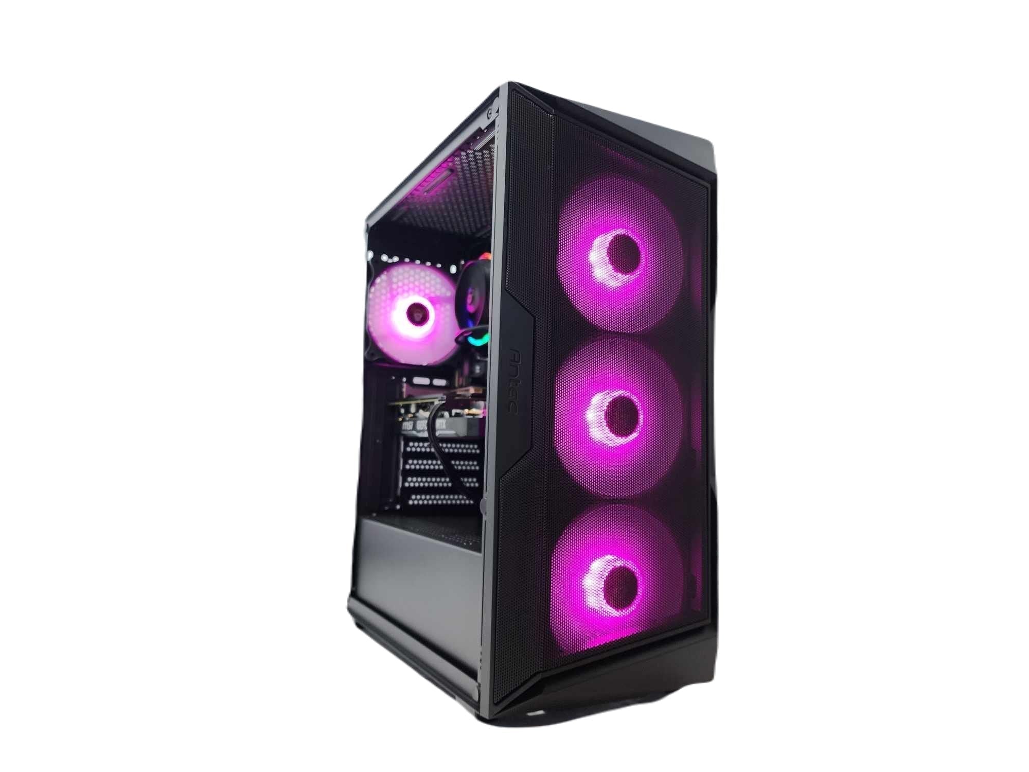 High-Performance Gaming Desktop PC - AMD Ryzen 7 7800X3D, NVIDIA RTX 5060, 2TB SSD, 16GB DDR5, AX61 WiFi, Black A620 - Perfect for 4K Gaming, Streaming & Content Creation