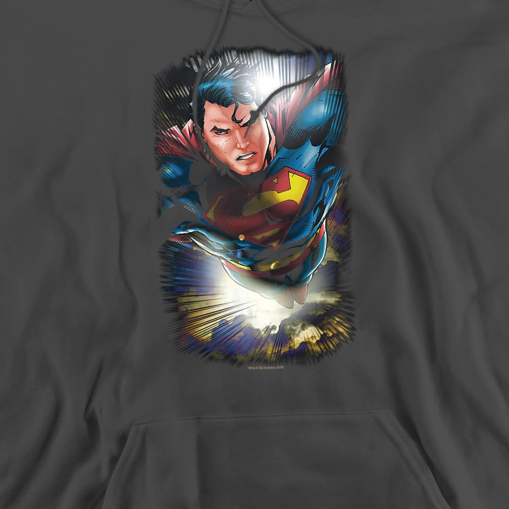 Superman Hoodie for Adults - Unisex Pullover for Casual Wear