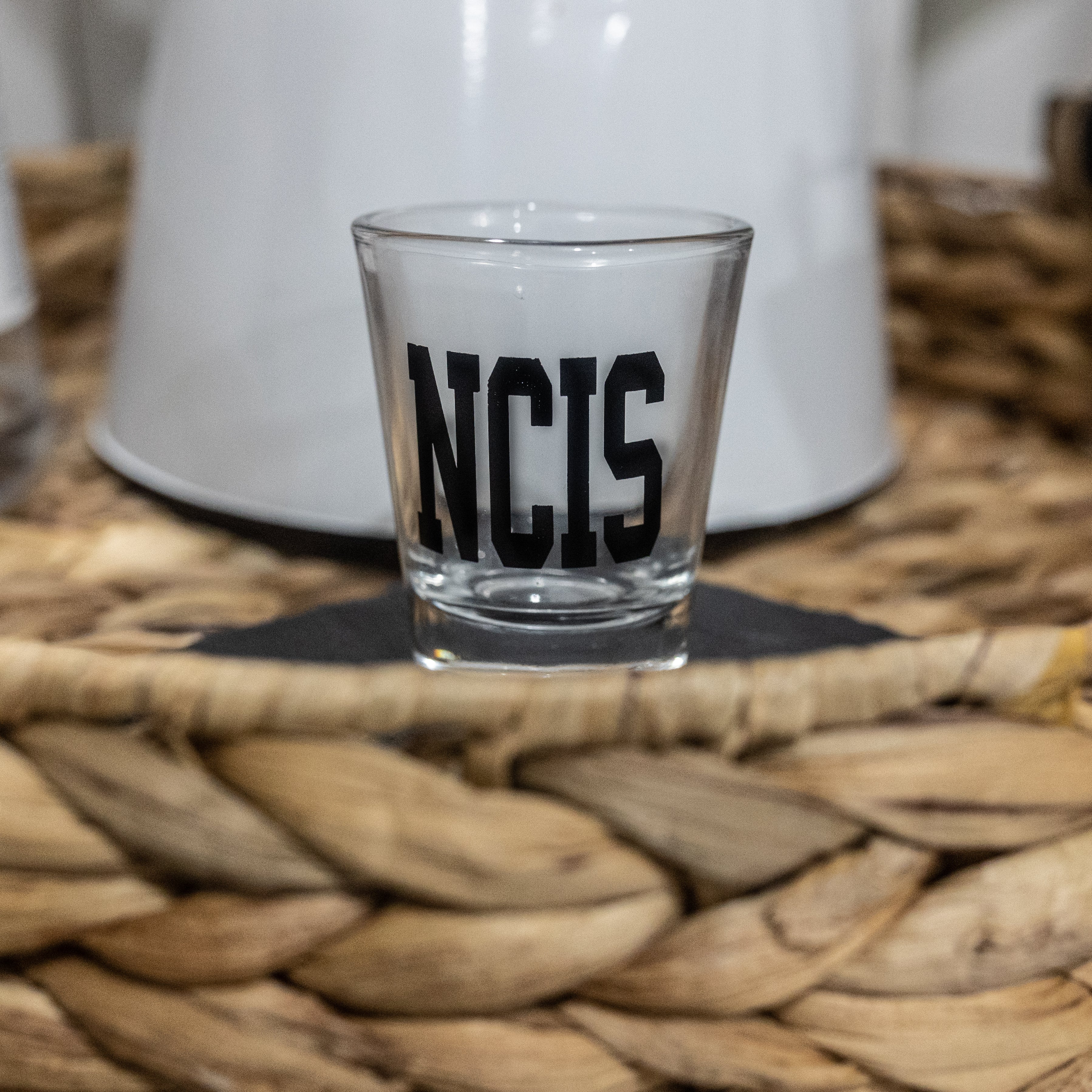 NCIS Shot Glass 113178 - Perfect for TV Show Fans, Collectors & Party Drinking Games