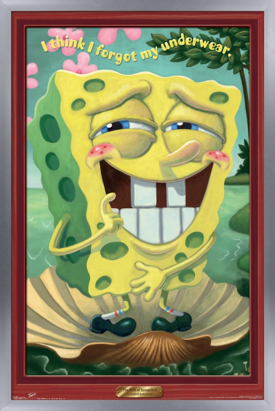 Trends International Nickelodeon SpongeBob SquarePants Underwear Wall Poster - 14.725
