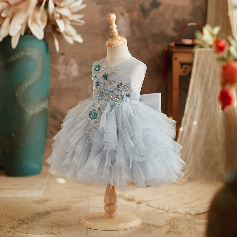 Princess Dress for Girls - Elegant Ball Gown Puffy Dress for Birthday Parties, Tea Parties & Special Occasions | Kids' Formal Wear & Costume