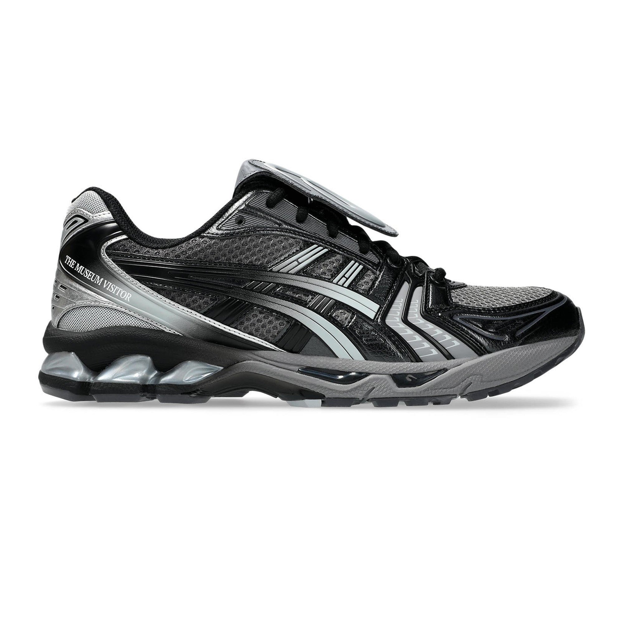 ASICS Gel Kayano 14 Running Shoes for Men - Black Grey (2024 Release) - Premium Cushioned Sneakers for Marathon Training & Museum Walking Comfort