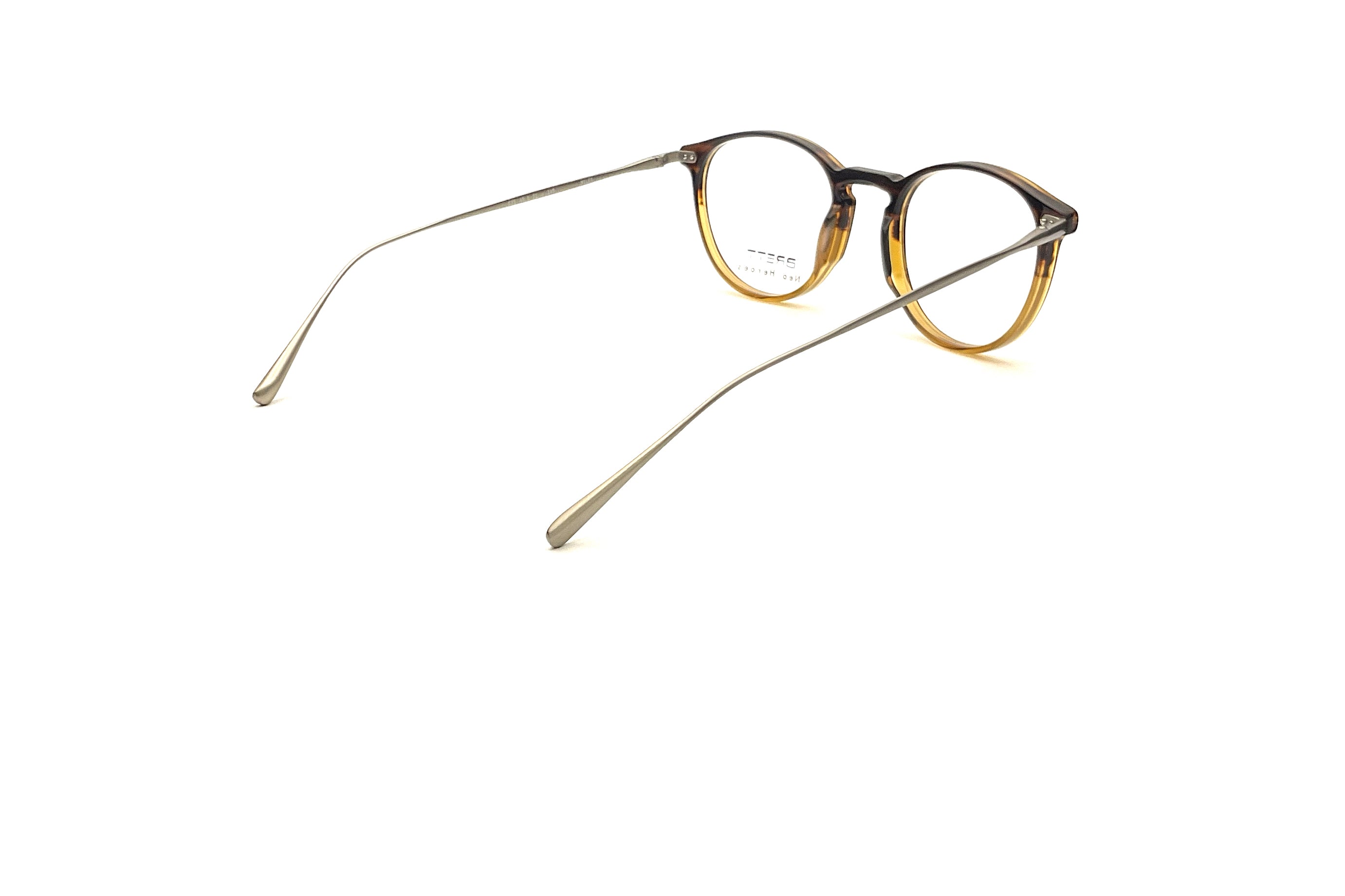 BRETT Eyewear Miles Sunglasses - Gradient Brown/Silver Frame for Men & Women | UV Protection, Fashion Eyewear for Outdoor Activities, Driving, and Travel