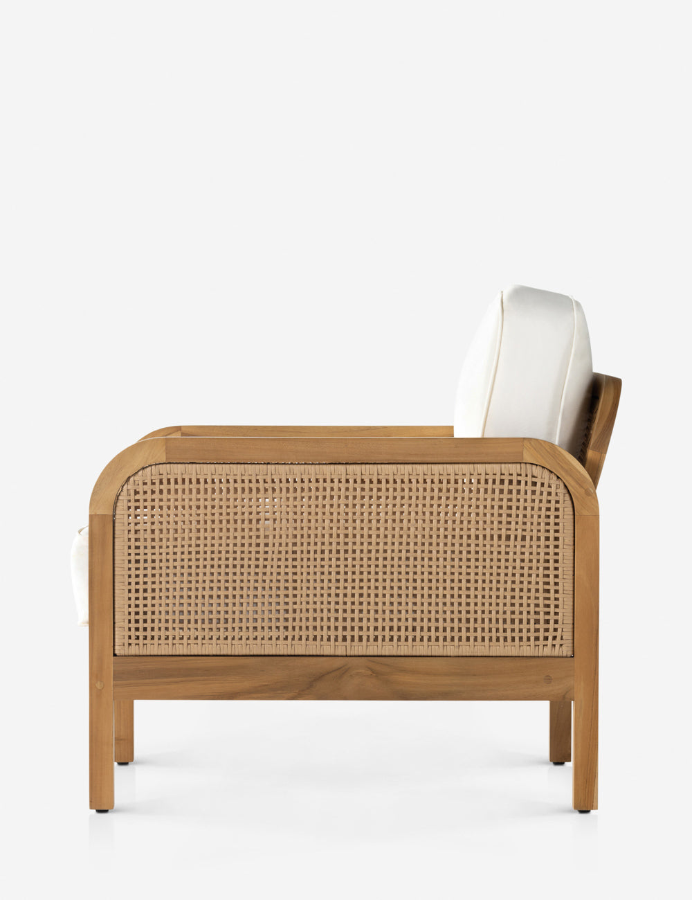Anson Indoor Outdoor Accent Chair - Modern Patio Furniture for Living Room, Garden & Balcony - Comfortable Lounge Chair for Relaxing & Reading