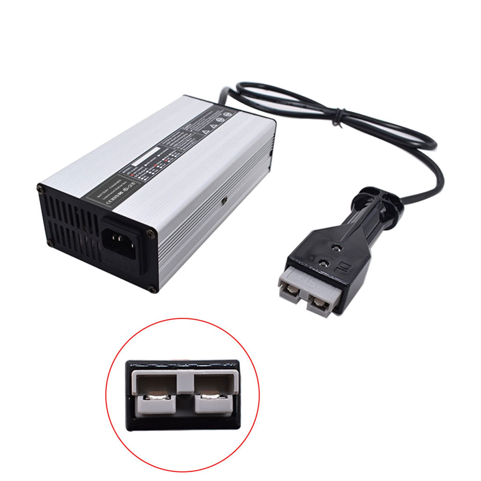 36V 5A Golf Cart Battery Charger with SB50 Connector - Compatible with Marathon & Club Car Golf Carts - Fast Charging for Extended Play on Golf Courses & Neighborhood Rides