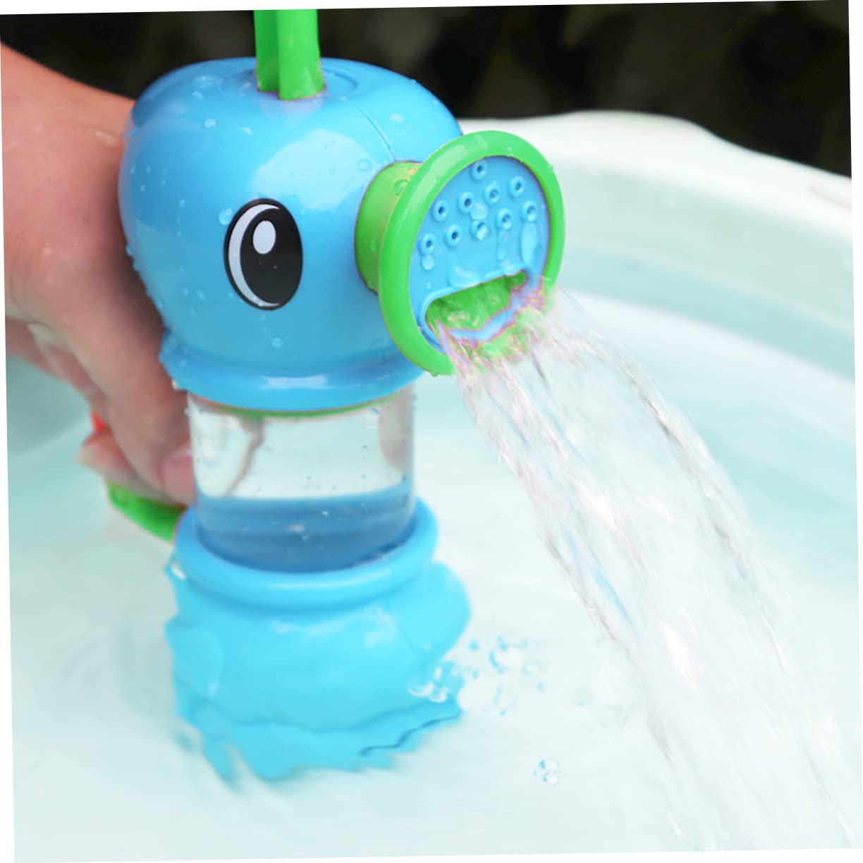 HEMOTON 2-Pack Water Pump Bath Toys for Kids - Fun Faucet & Spray Shower Bathtub Toys for Toddlers | Perfect for Bath Time Play, Pool Parties & Outdoor Water Activities
