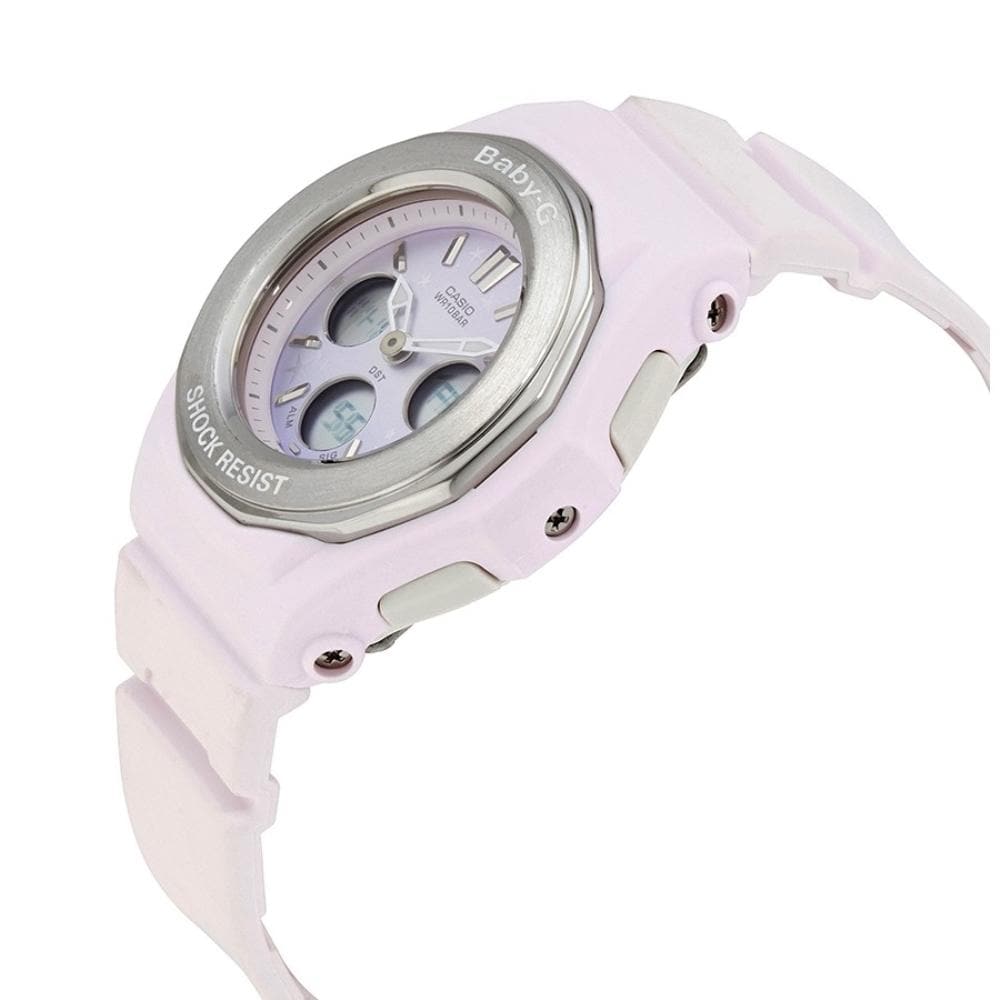 Casio Baby-G BGA-100ST-4ADR Digital Sport Watch for Women - Shock Resistant, Water Resistant, LED Light - Perfect for Running, Swimming & Outdoor Activities